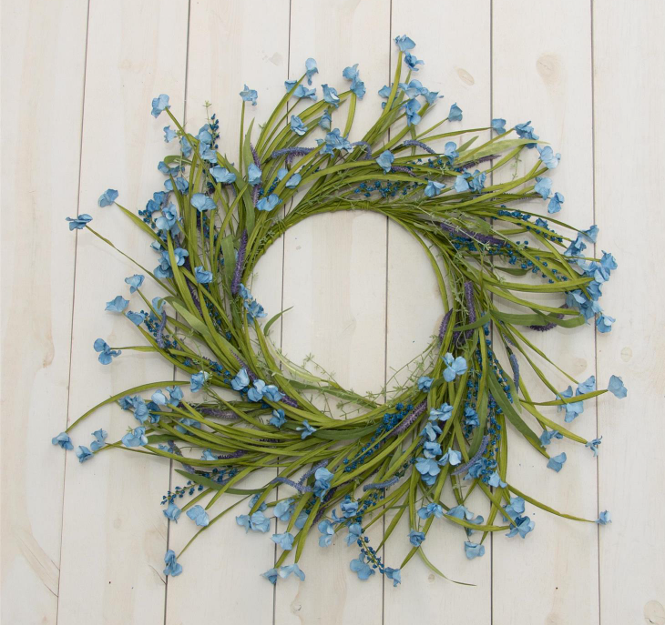 Bluet Flower Wreath