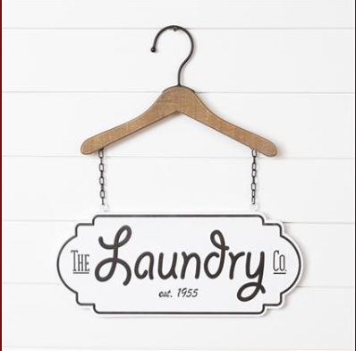 Laundry - Hanger Sign
