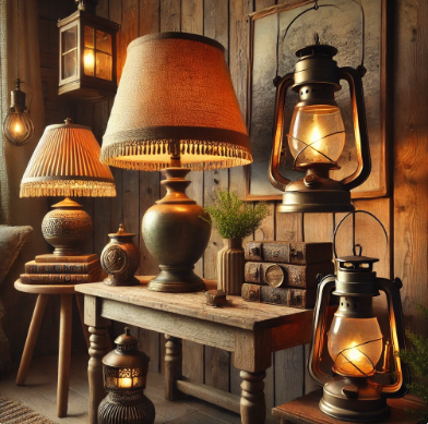 Éclairage et lanternes 