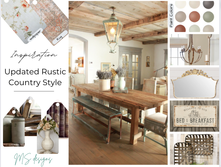 Updated Rustic Country Style