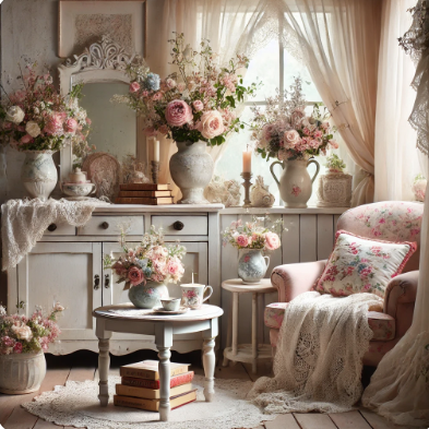 Chambre de style campagnard 