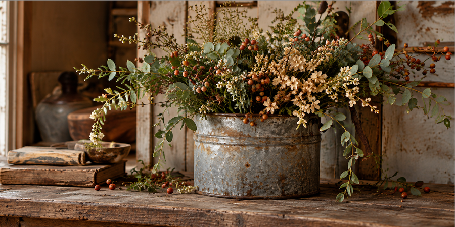 Gathered Greens & Florals