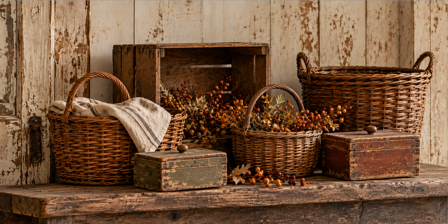 Baskets, Crates & Boxes