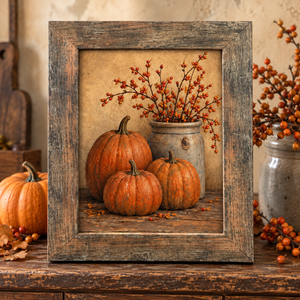 A Season for Every Corner — Framed Seasonal Print Collection