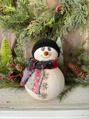 Hand Painted Snowman, assorted