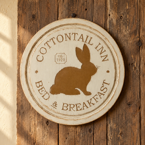 *Cottontail Inn Bed And Breakfast Sign