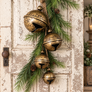 *Antique Gold Jingle Bells