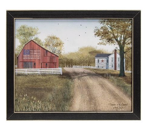 Summer in the Country Framed Print