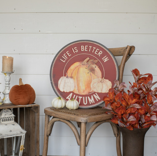 Better in Autumn Sign