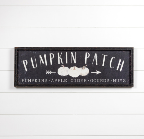 *Pumpkin Patch Sign