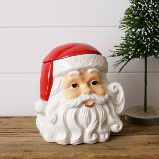 *Tarro de galletas de Papá Noel