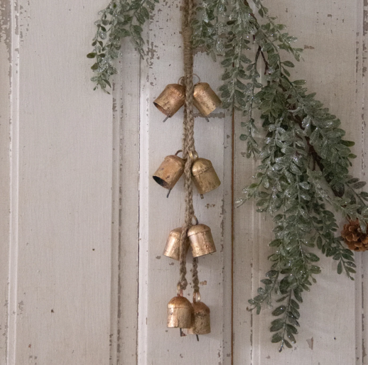 Mini Hanging Brass Bells