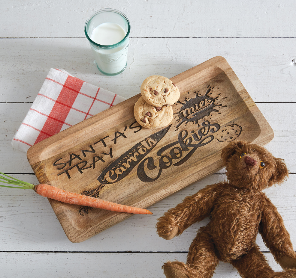 *Bandeja de golosinas de Papá Noel