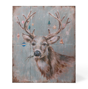 Festive Deer Print