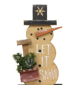 Let It Snowman w/Shovel