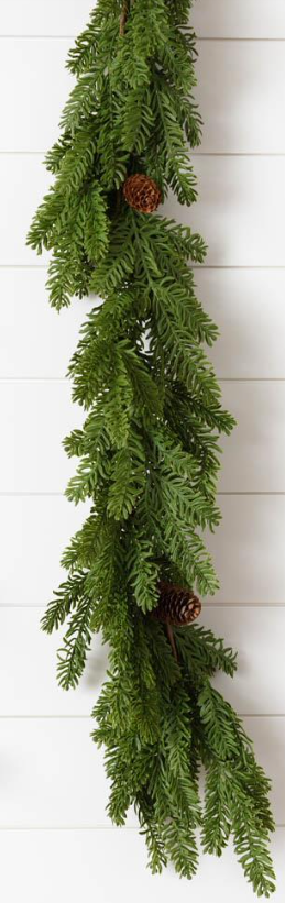 Real Feel Yew Garland
