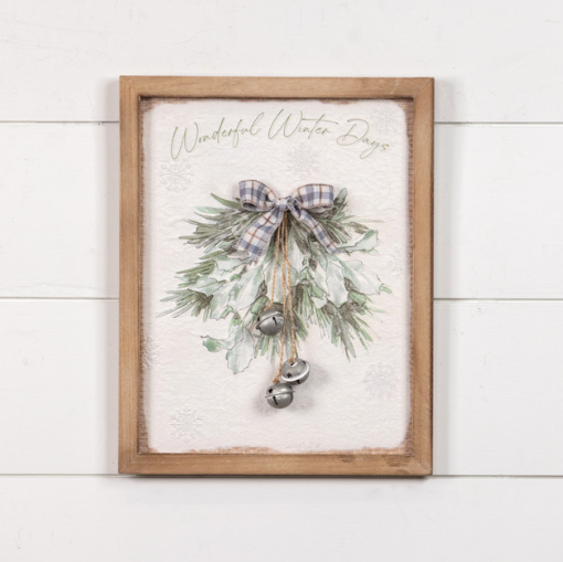 *Merveilleuses journées d’hiver imprimées 