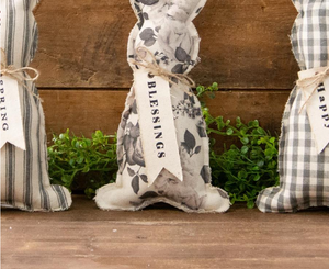 Fabric Bunnies set/3