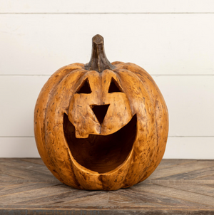 Terracotta Big Mouth Pumpkin