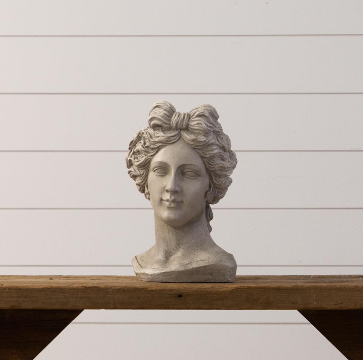 ladies head planter pot Lady Head Planter