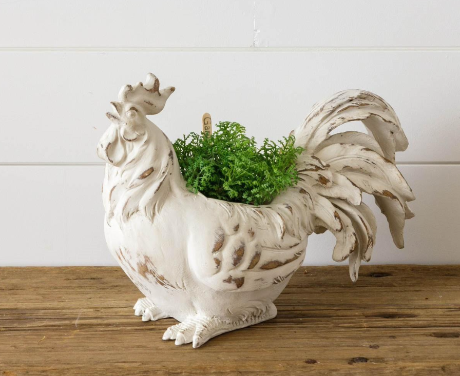 Rooster Planter