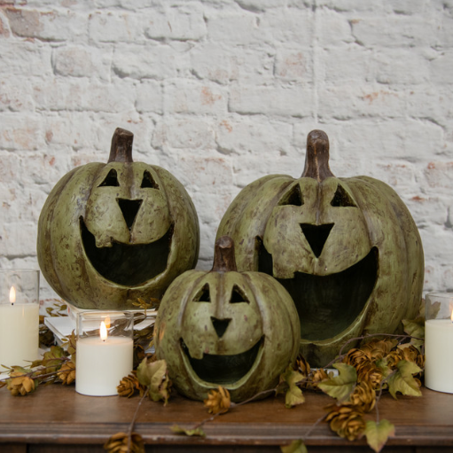 Olive Green Big Mouth Pumpkins