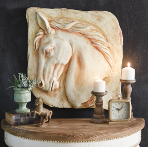 Equine Colosseum Carving