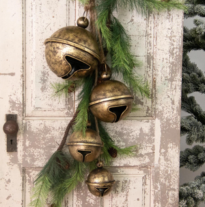 Antique Gold Jingle Bells