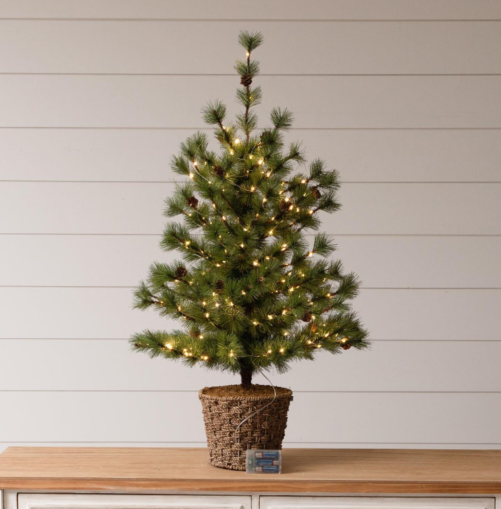 LED Pine Christmas Tree