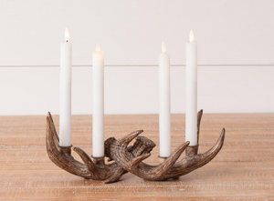 Antler Taper Candle Holder