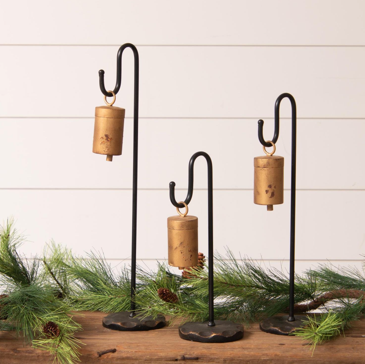 Shepherd Hook Bells Trio