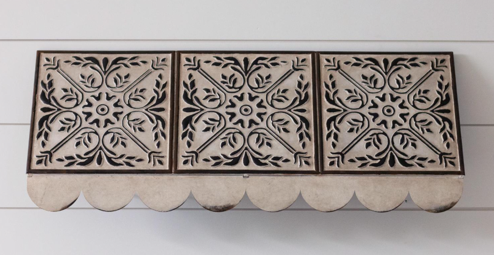 *Indoor Metal Awning