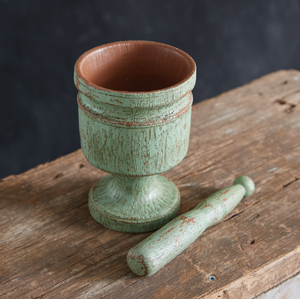 Decorative Mortar and Pestle