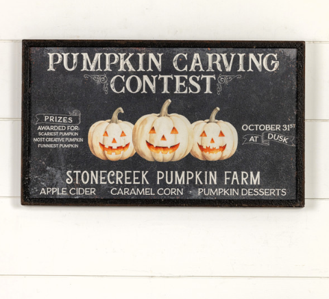 Pumpkin Carving Sign