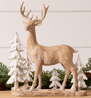 Alert Buck Statue