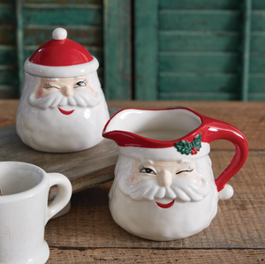 *Winking Santa Creamer