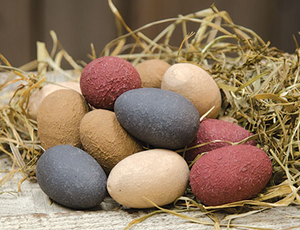 Primitive Painted Eggs