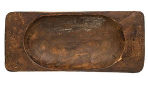 Classic Wood Dough Bowl