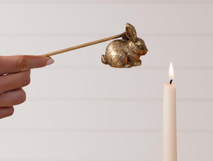 Gold Rabbit Candle Snuffer set/2