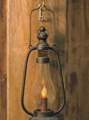 Rustic Black Lantern