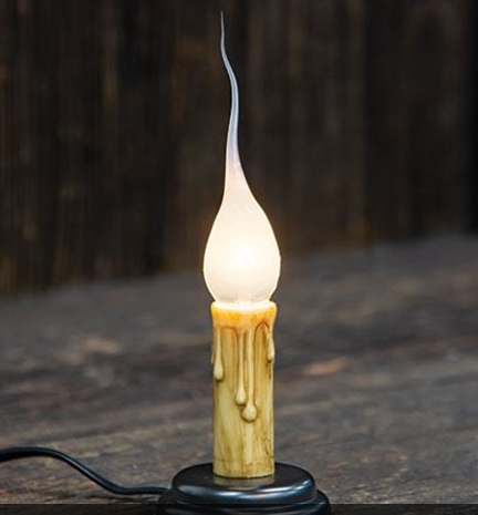 Primitive 3" Candle Lamp