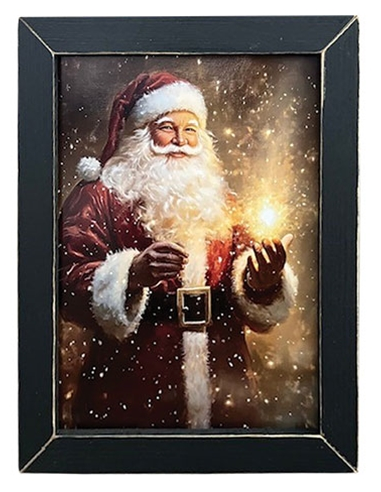 Santa's Magic Framed Print