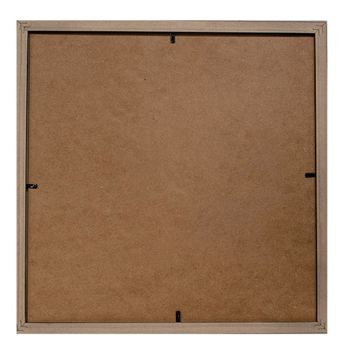 Snowy Santa & Reindeer Framed Print