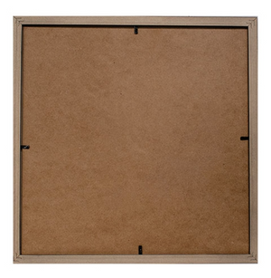 Snowy Santa & Reindeer Framed Print