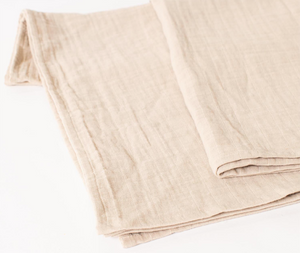 Tan Double Weave Tablecloth