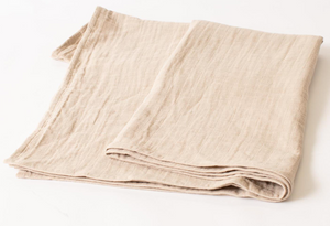 Tan Double Weave Tablecloth