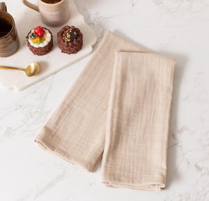 Tan Double Weave Napkins
