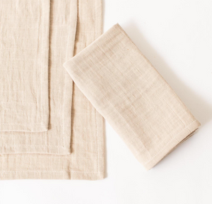 Tan Double Weave Napkins