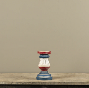 Patriotic Pillar Candle Holder