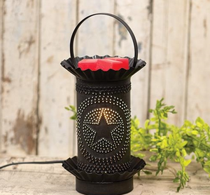 Kettle Black Mini Tart Warmer w/Punched Stars